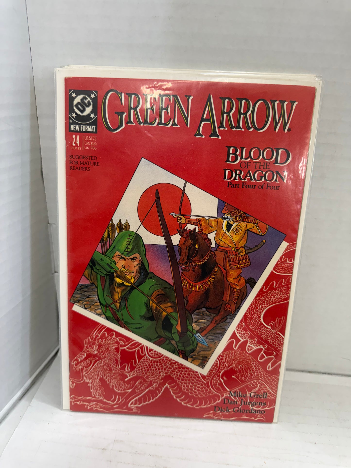 Green Arrow DC 1989 Run Of 14 Comics