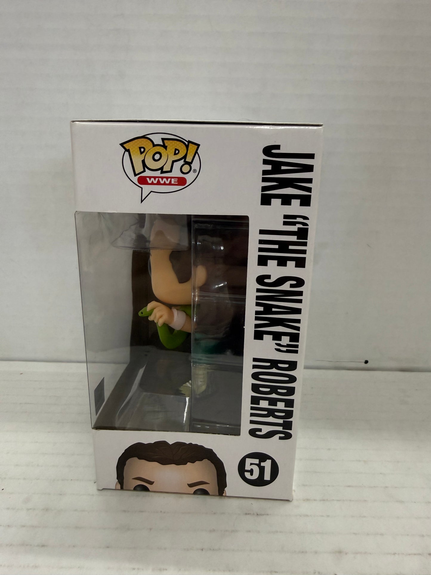 Funko Pop WWE Jake The Snake Roberts #51 Chase w/ Protector