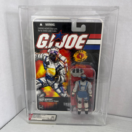 2005 GI Joe Snow Serpent DTC Series 2 AFA 90