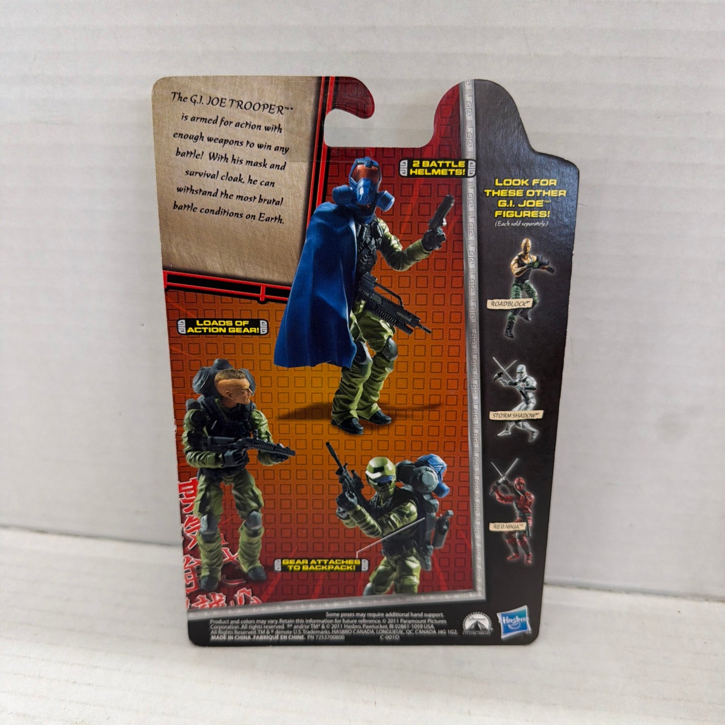 GI JOE Retaliation 3 3/4" Figure G I JOE TROOPER -2011