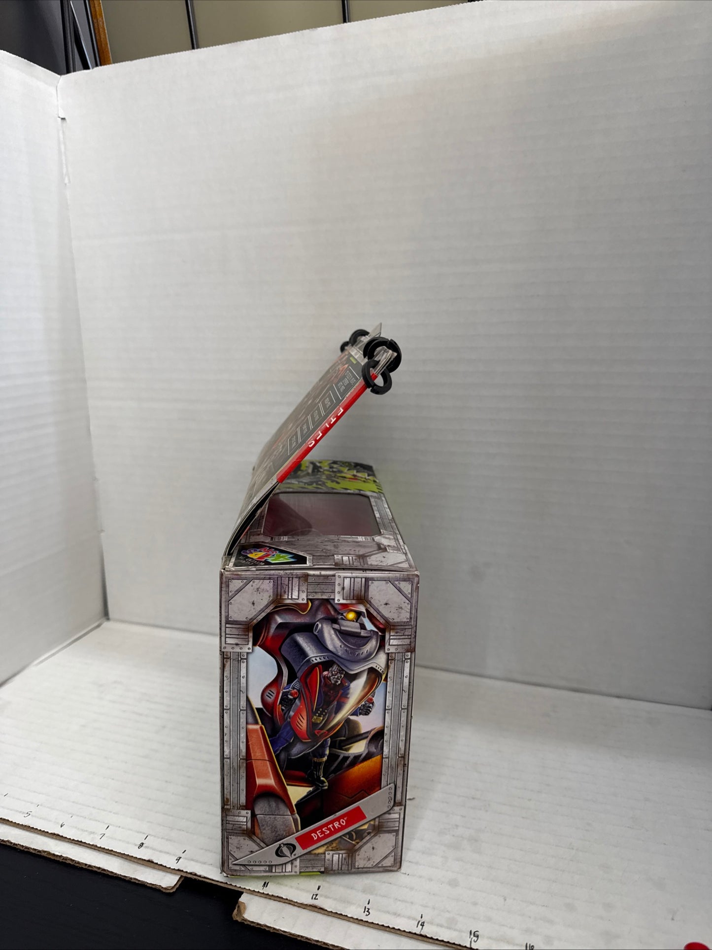 G.I Joe Sigma 6 Mission Mech Strike Mantis Mech w/ Destro Figure Package Damage
