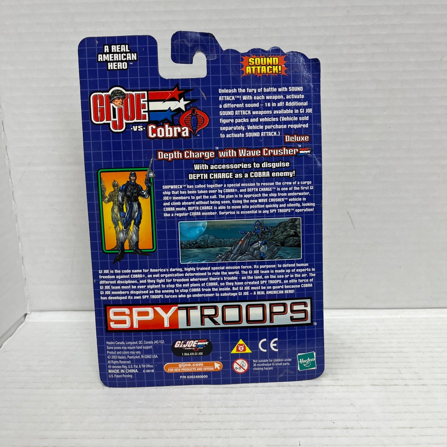 2003 GI JOE Cobra Spy Troops 2 Pack SGT AIRBORNE vs TELE-VIPER Hasbro figures