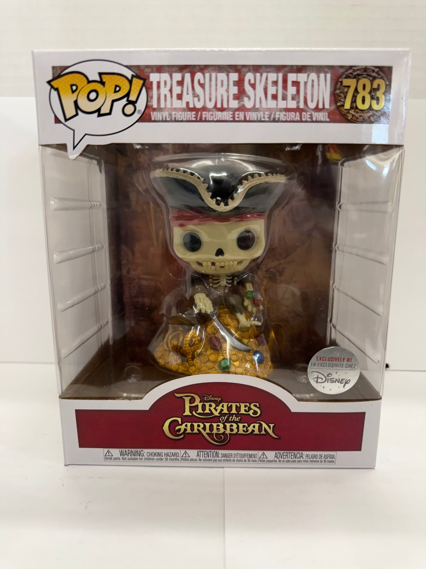 Funko Pop! Deluxe: Disney Treasure Skeleton (Disney Exclusive) #783