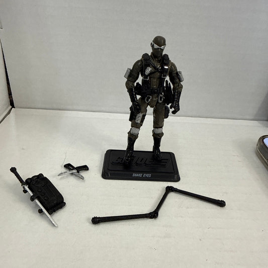 Snake Eyes V39 G.I. Joe Hasbro 2009 4" Figure