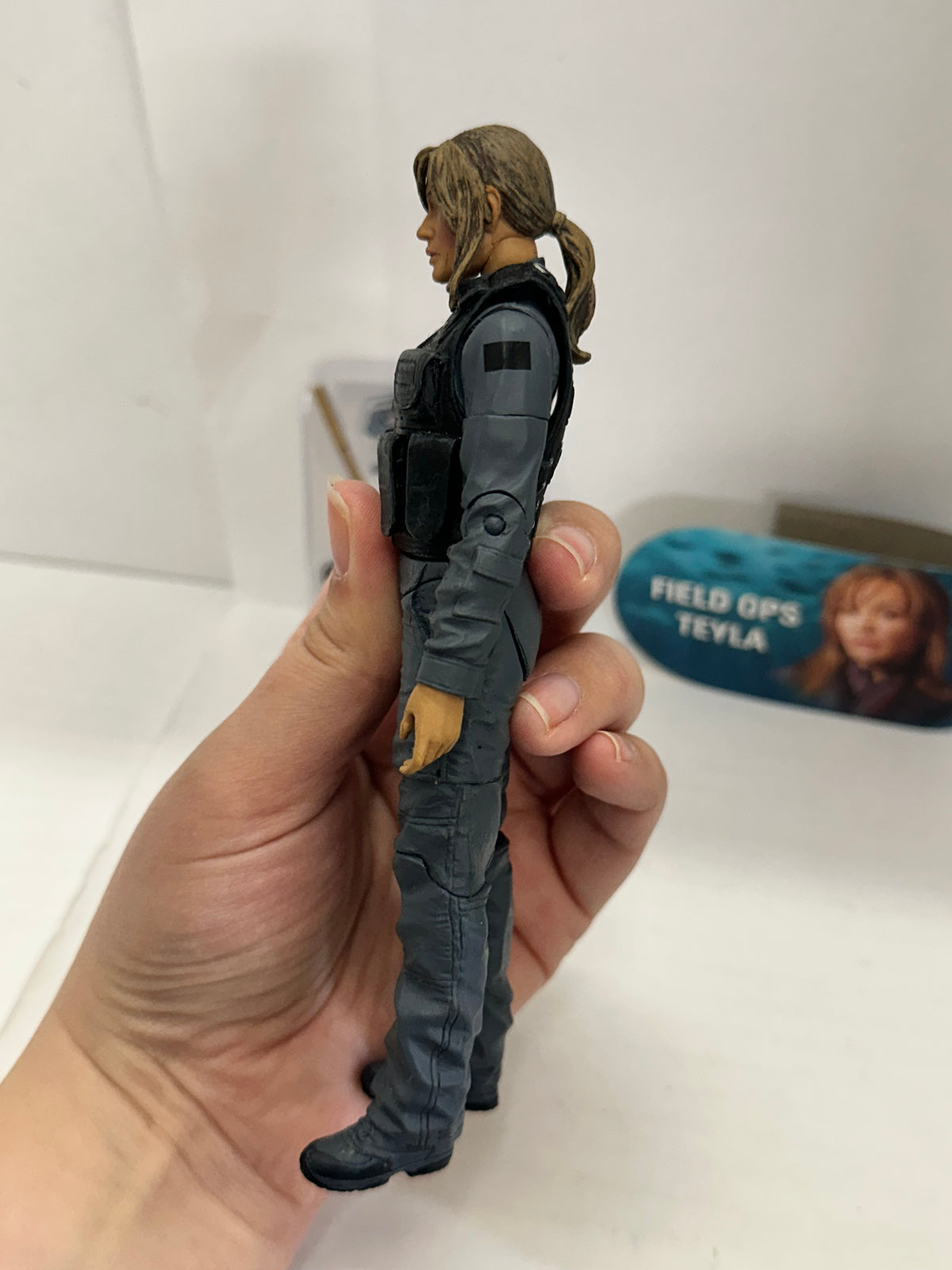 Field Ops Teyla Stargate Atlantis Figure Toy Diamond Select Loose Complete #1