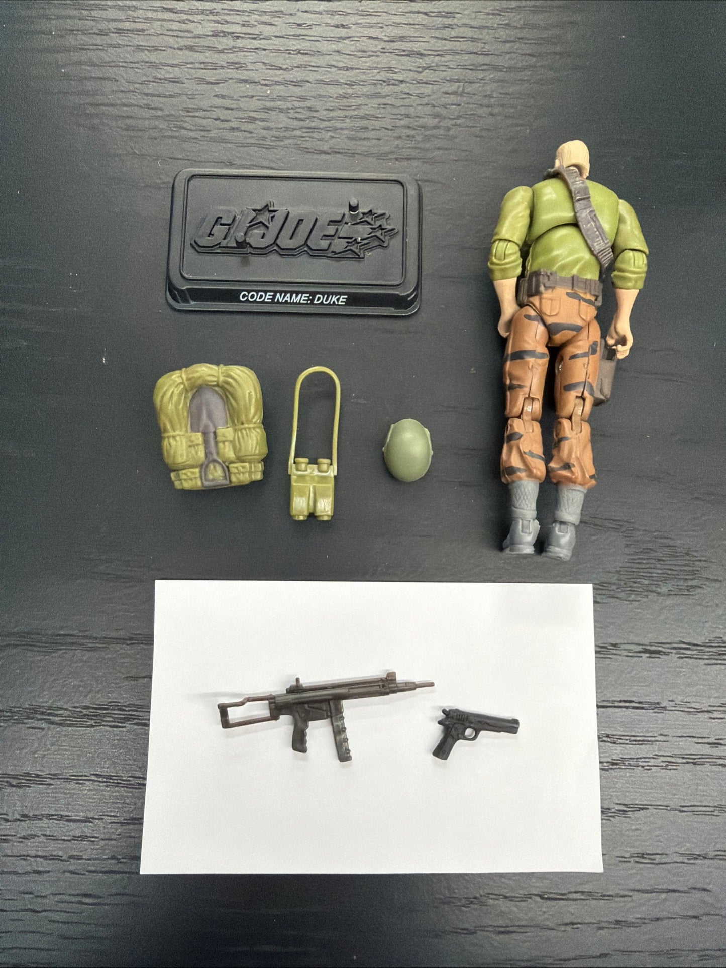 Duke Tiger Force 25th G.I. JOE COBRA LOOSE Complete