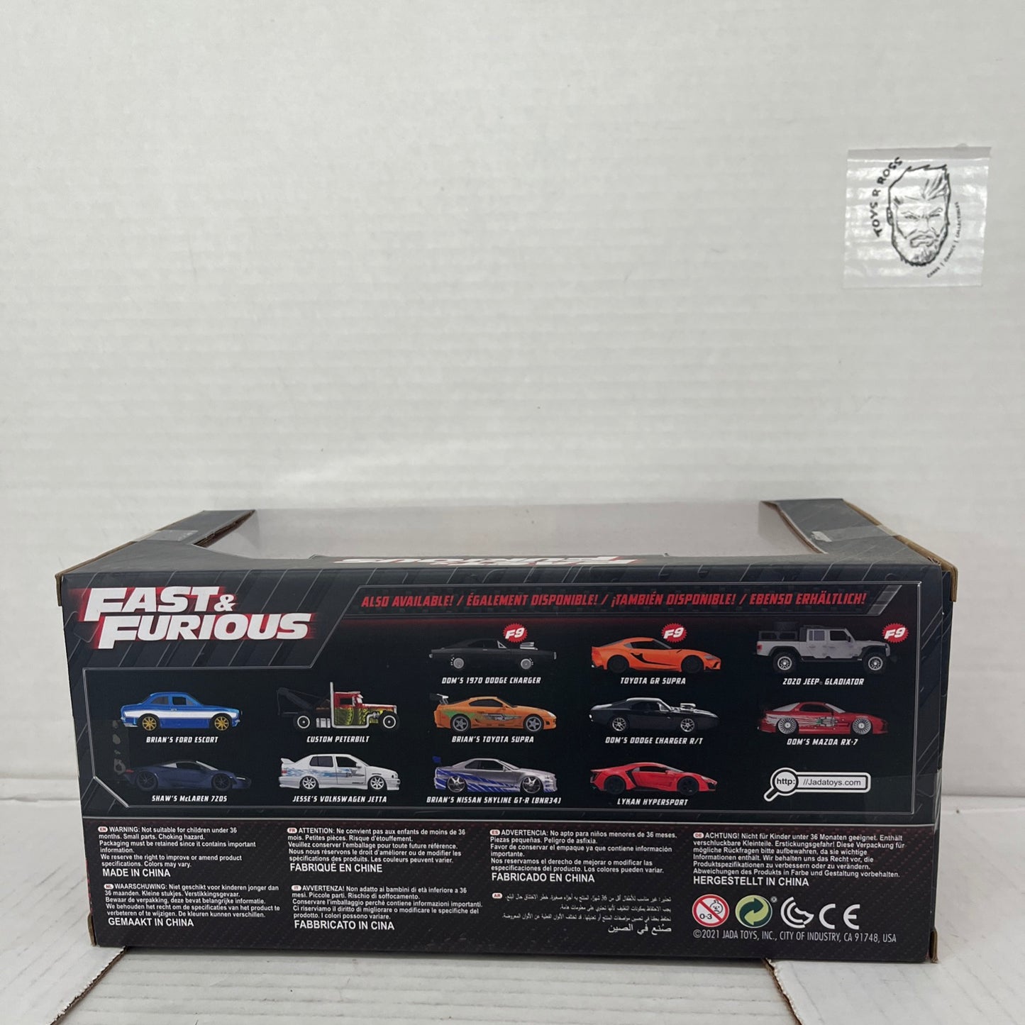 Fast & Furious Lamborghini Gallardo Superleggera 1:24 Die-cast Toy Car Jada