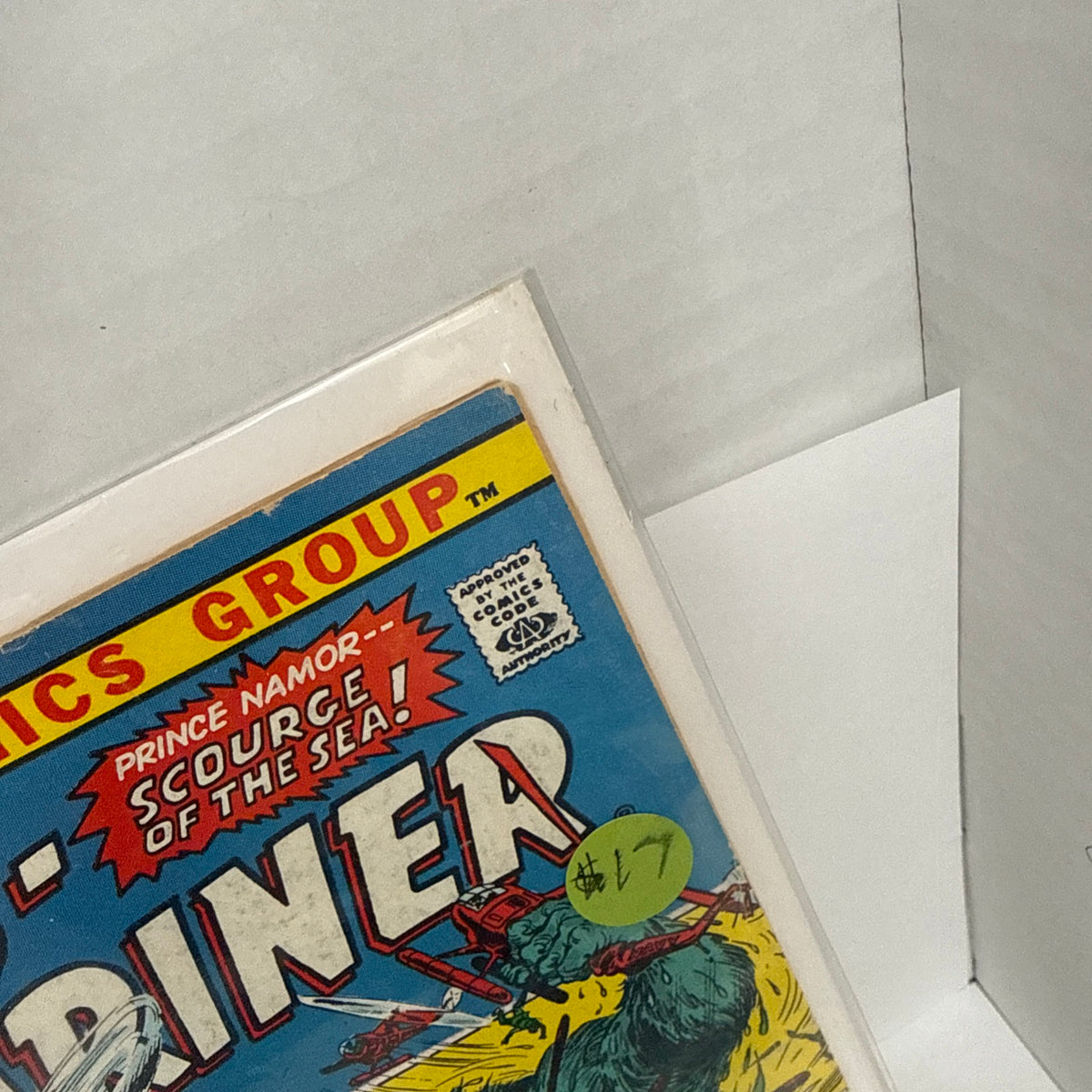 Sub-Mariner #55 1st Appearance of Torg Marvel 1972