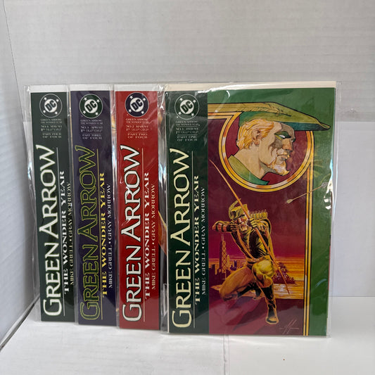 Green Arrow The Wonder Year DC Comic Books # 1, 2, 3, 4   COMPLETE SERIES