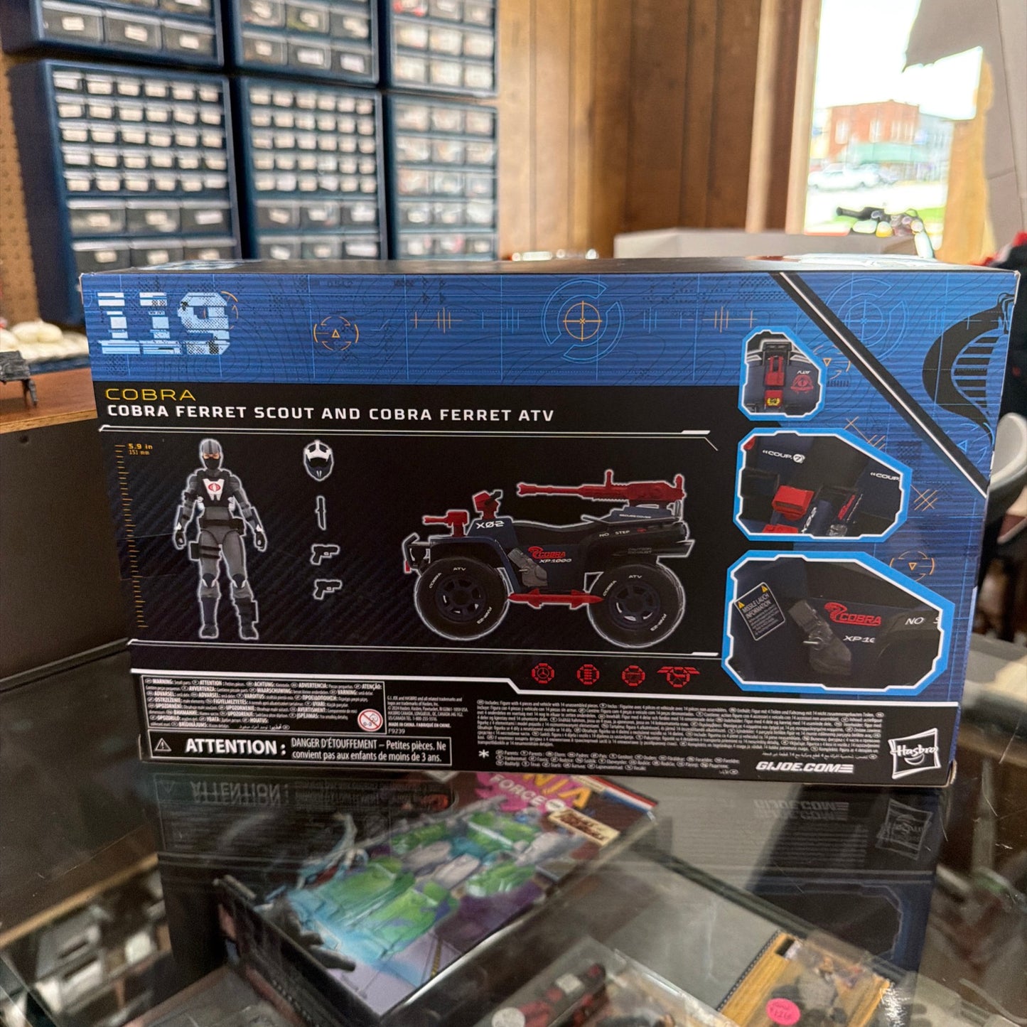 Hasbro GI Joe Classified # 119 Cobra Ferret Scout/ATV COMPLETE  New Sealed