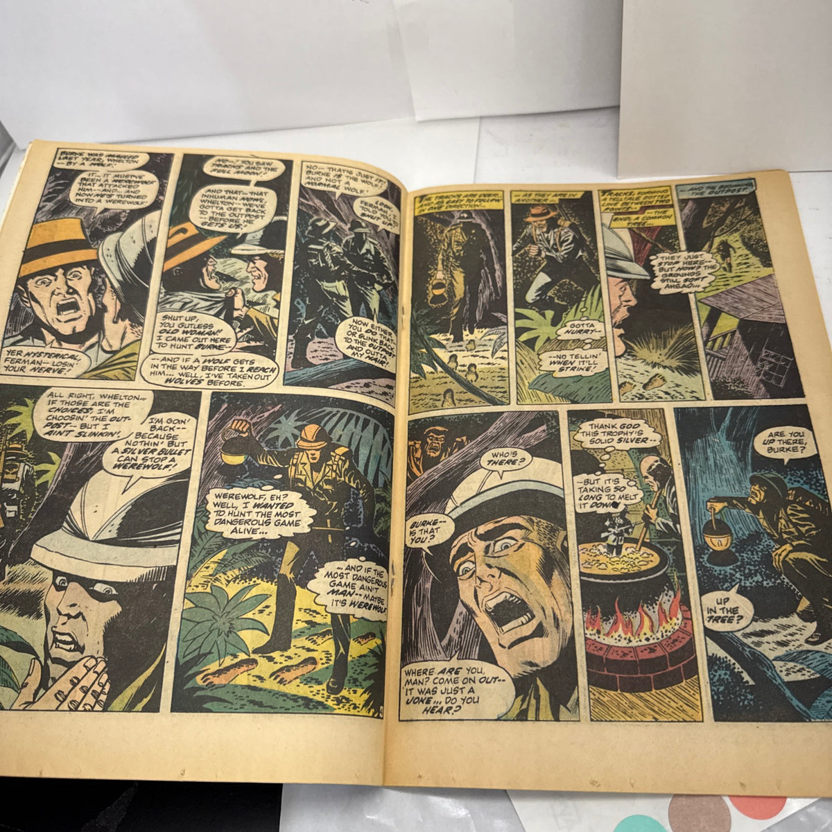 Chamber of Chills #7 1973 - Wilson Way-Too-Late Werewolf Cover