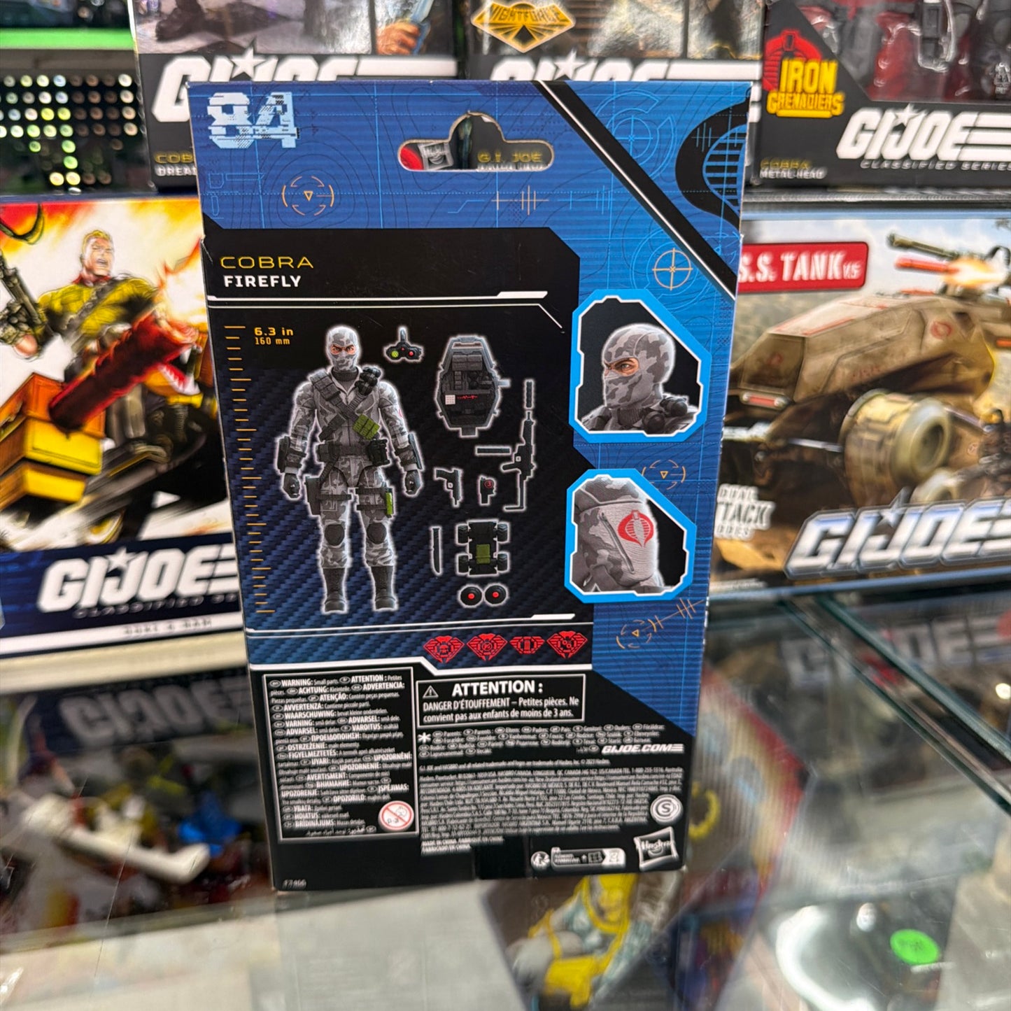 Hasbro G.I. Joe Classified Series Cobra Firefly 6 in Action Figure
