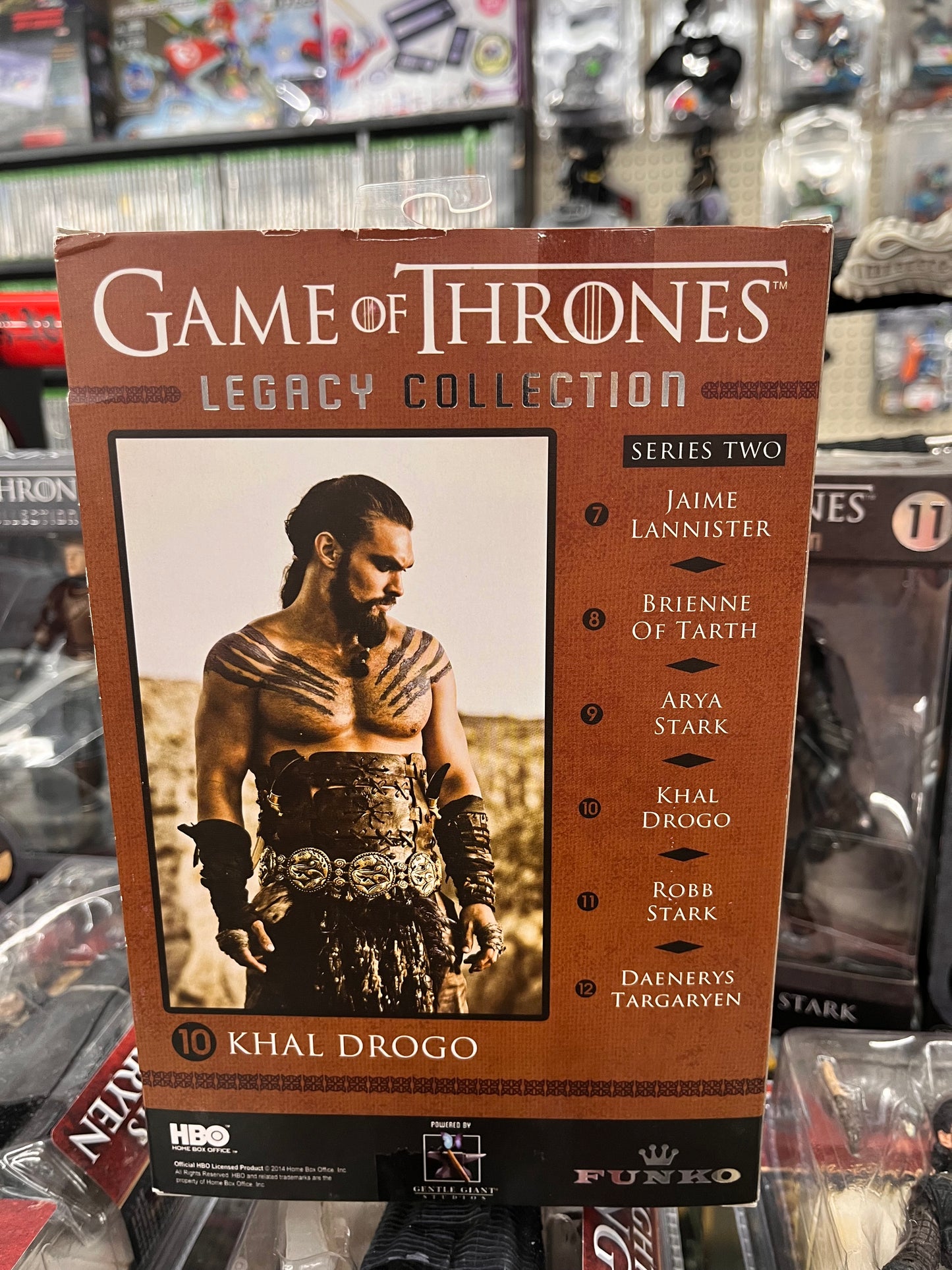 KHAL DROGO Game of Thrones Legacy Collection 5" Action Figure #10 Funko 2014 NEW
