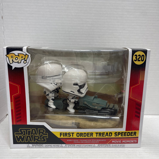 Funko POP! Star Wars First Order Tread Speeder # 320 Movie Moments Bobble-Head