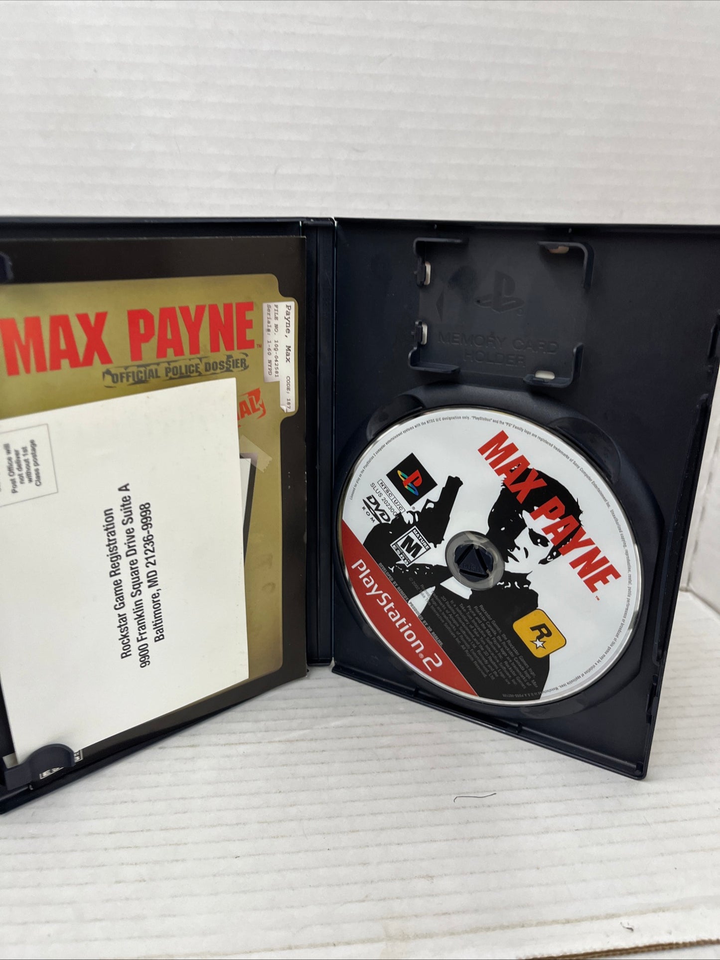 Max Payne (Sony PlayStation 2, 2001)