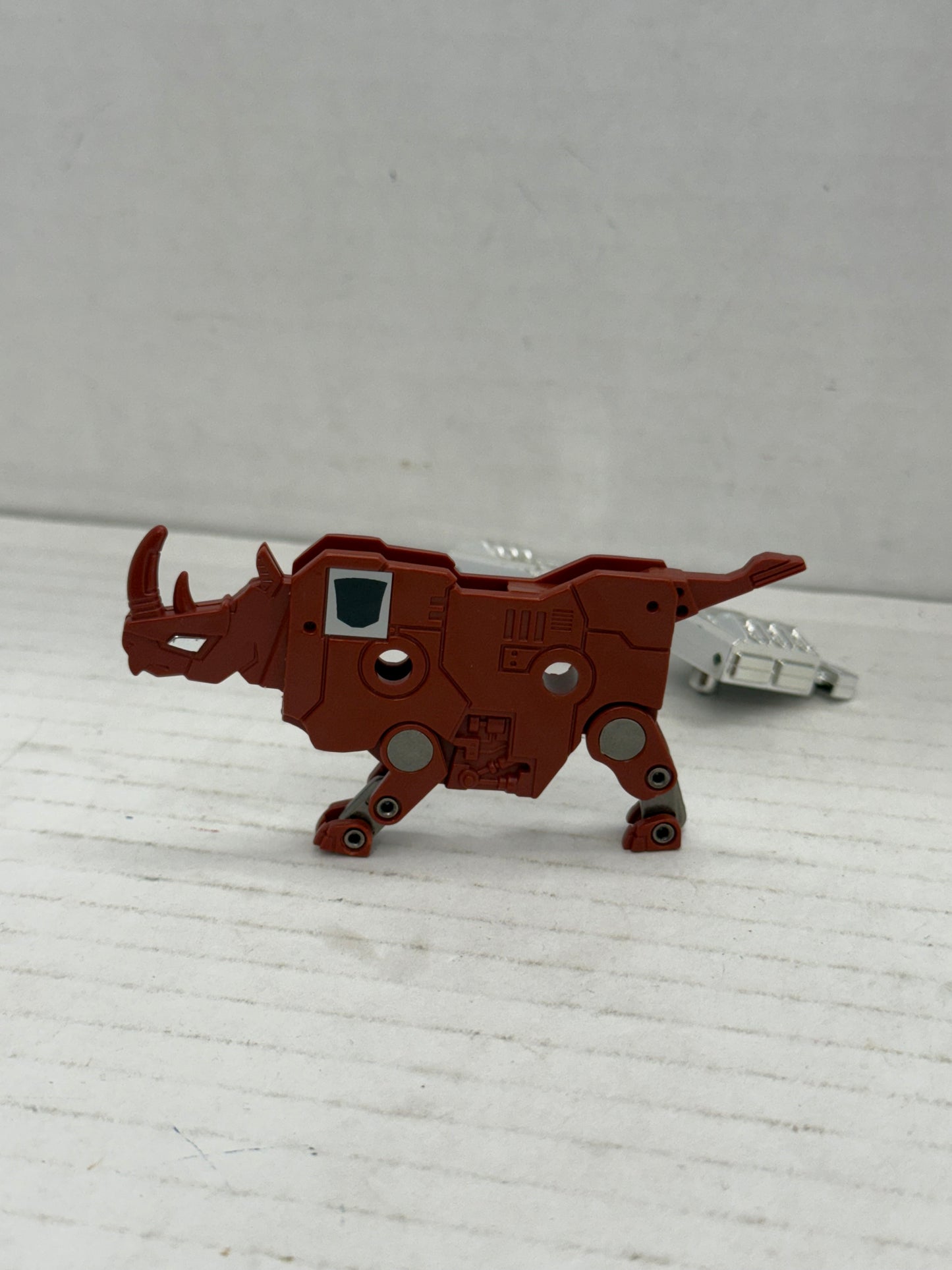 Ramhorn SILVER Cassette 100% Complete 1986 G1 Transformers Action Figure