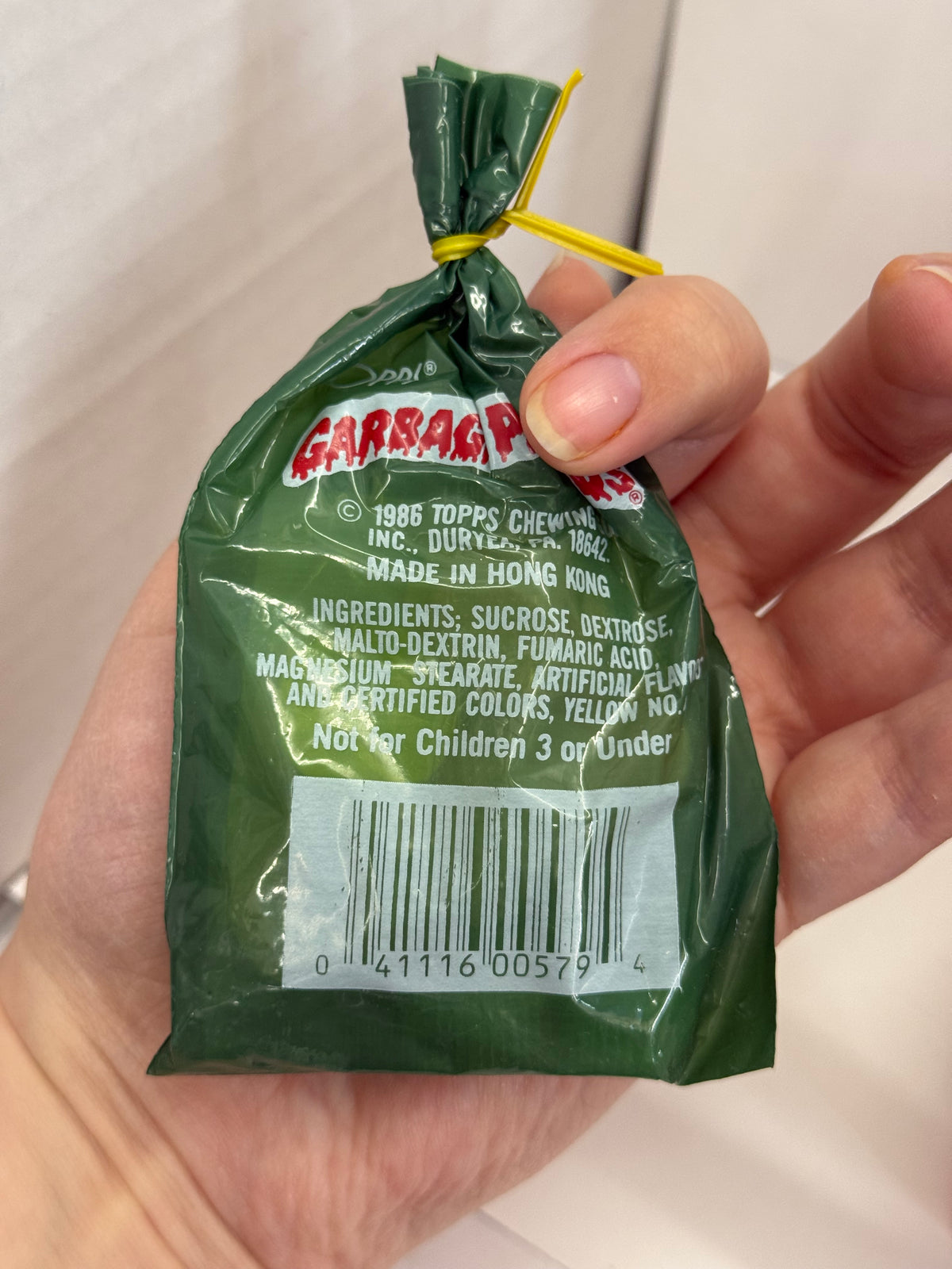 1986 Topps Vintage Garbage Pail Kids 1st Cheap Toys 24 bags In Original Box