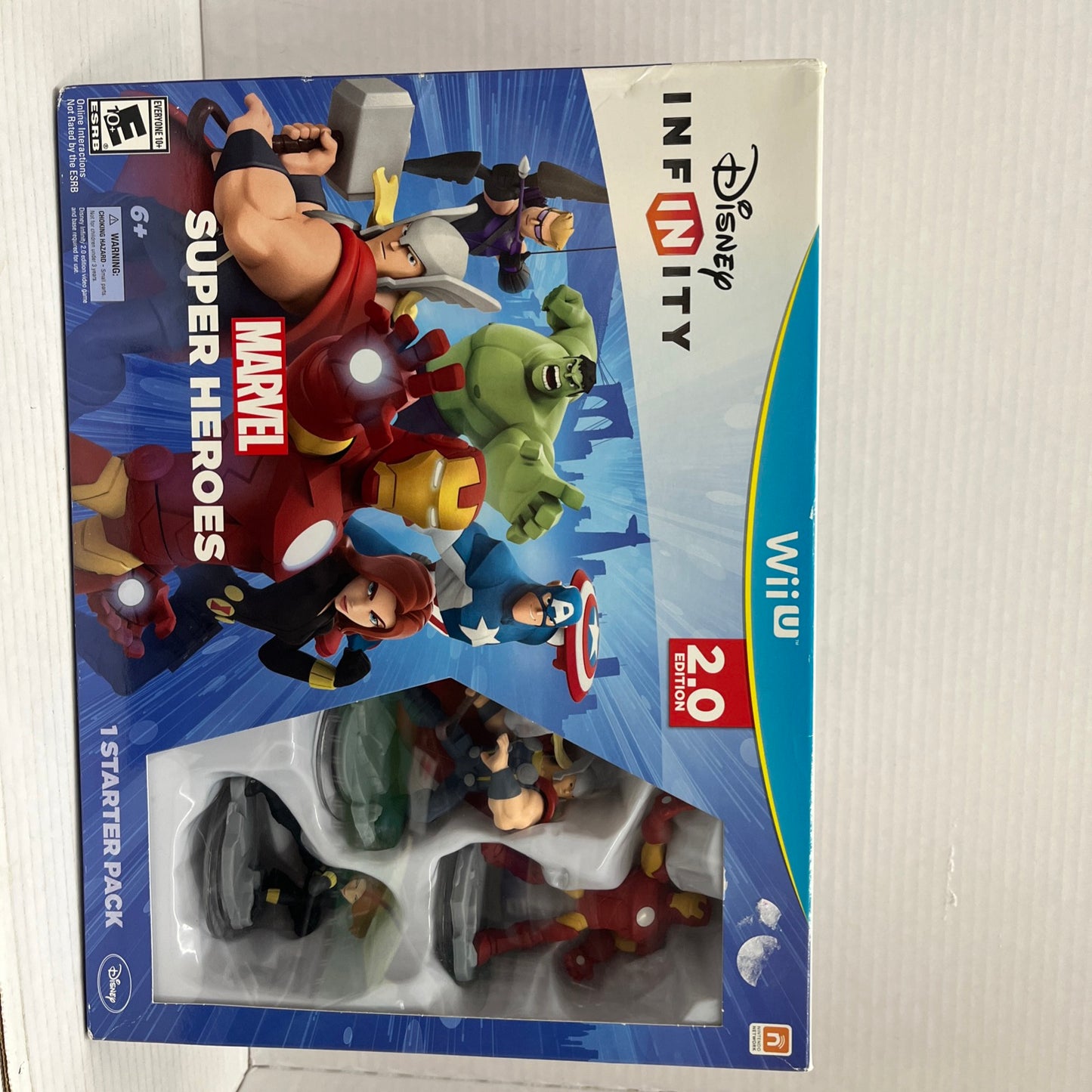 Sealed WII U Disney Infinity 2.0 Marvel Super Heroes Game Starter Pack
