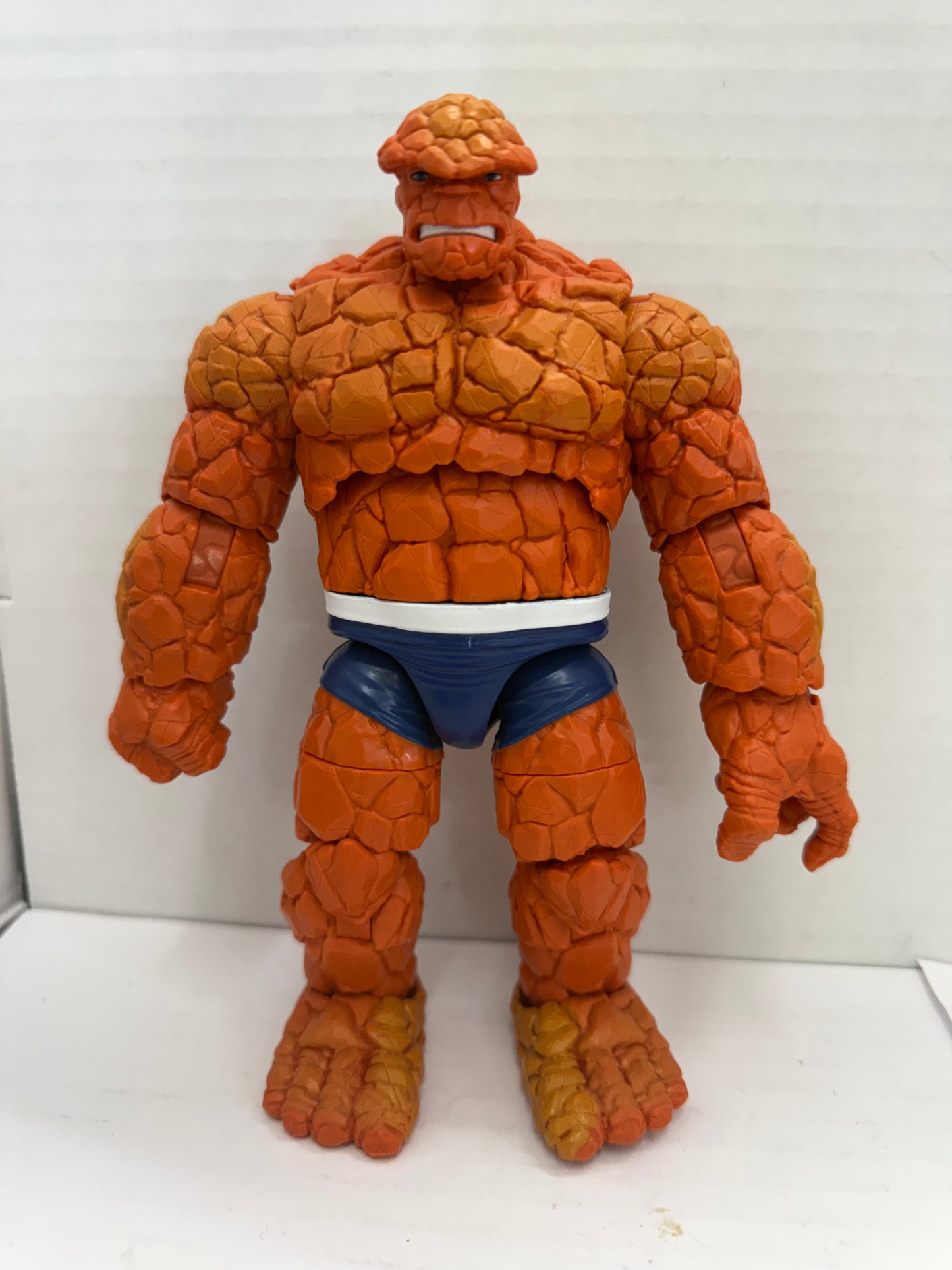 Marvel Legends The Thing Action Figure Fantastic Four Retro Wave -Incomplete-
