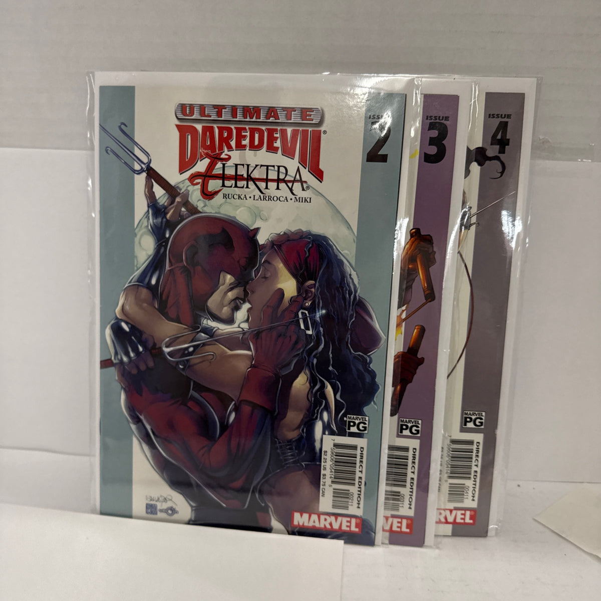 ULTIMATE DAREDEVIL AND ELEKTRA #1-4 2003 MARVEL BAGGED/BOARDED