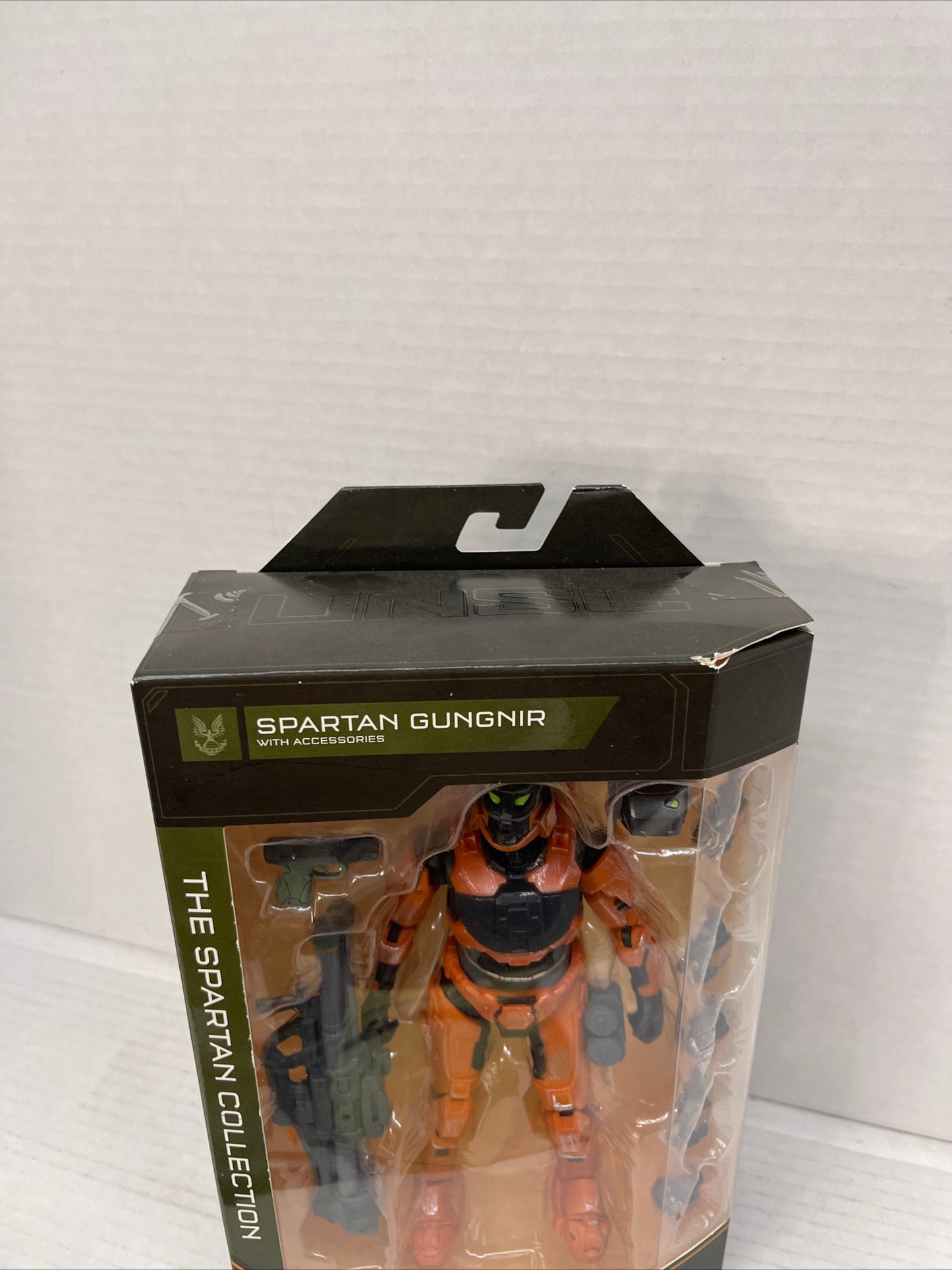 2021 Halo Spartan Collection Series 2 Spartan Gungnir Orange Brand HLW0053