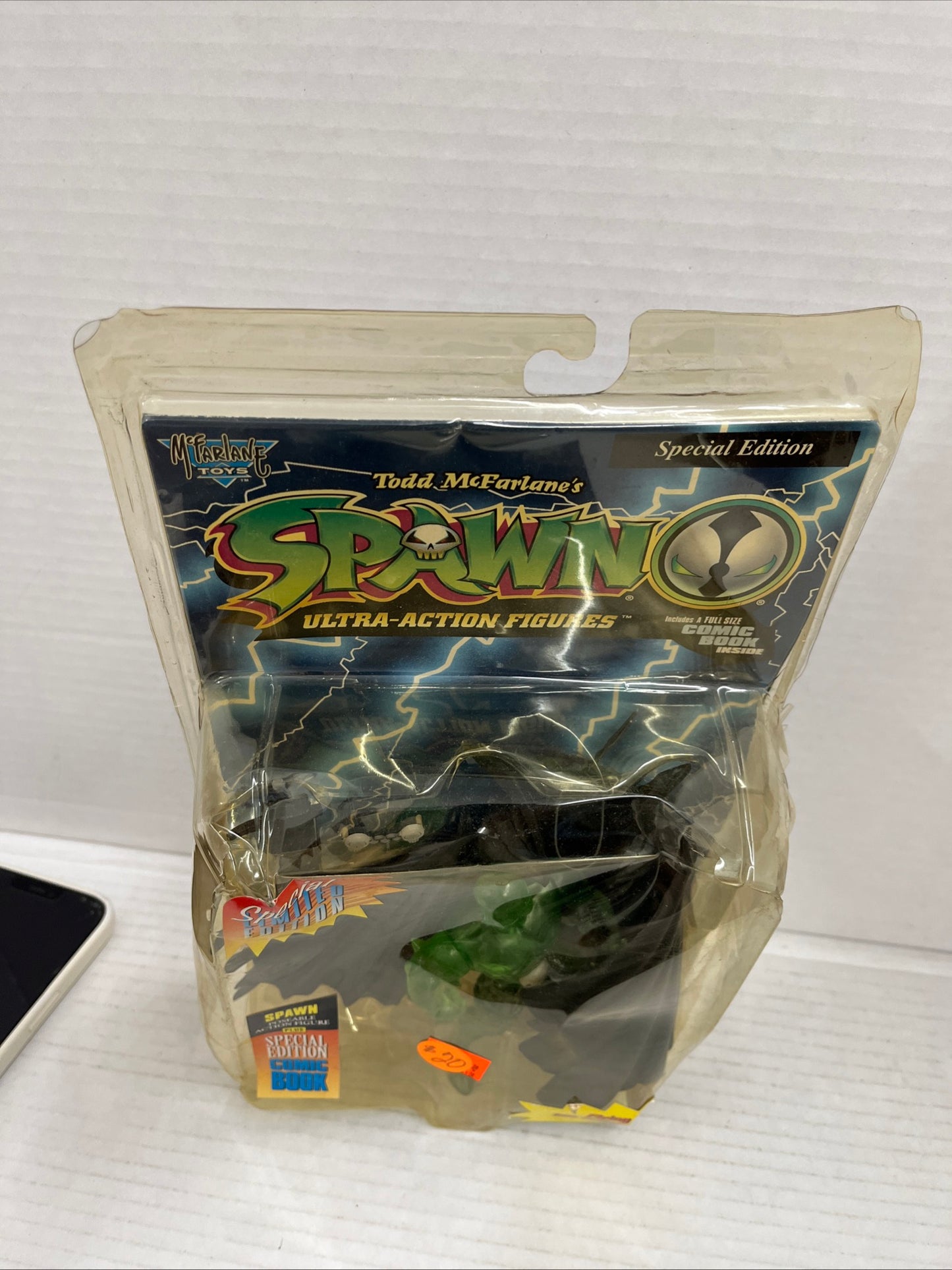 Green Necroplasm Spawn Collector's Club Exclusive McFarlane 1996 DMG