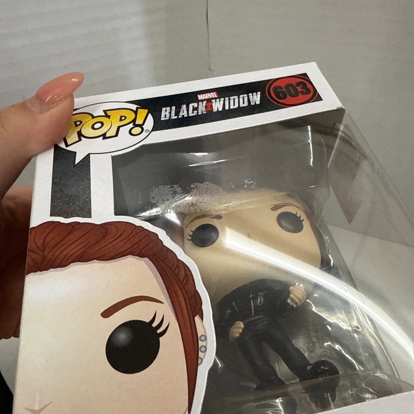 Funko POP! Marvel Black Widow Natasha Romanoff #603 Vinyl Figure