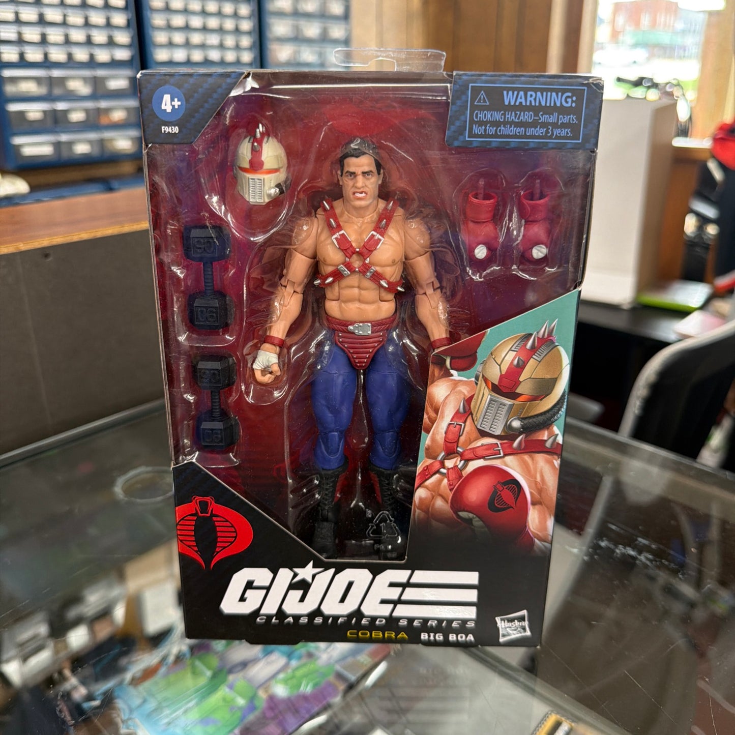 GI Joe Classified Series #114 Cobra Big Boa 6” Action Figure New Rare