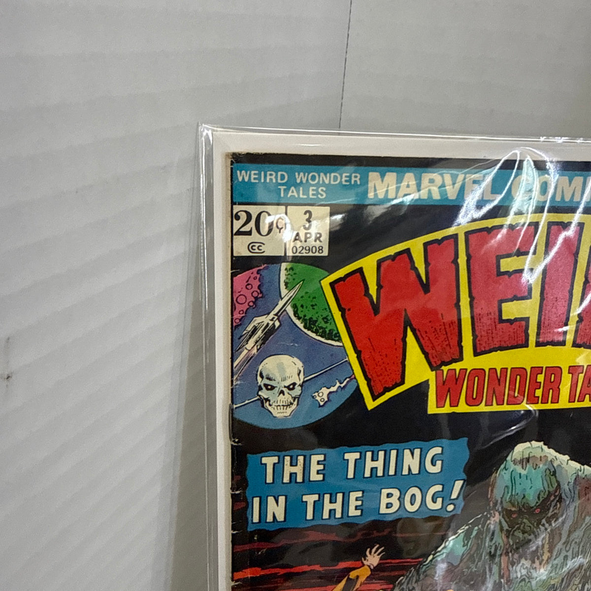 Weird Wonder Tales # 3 Marvel Comic Book Horror Monster Fear Scary