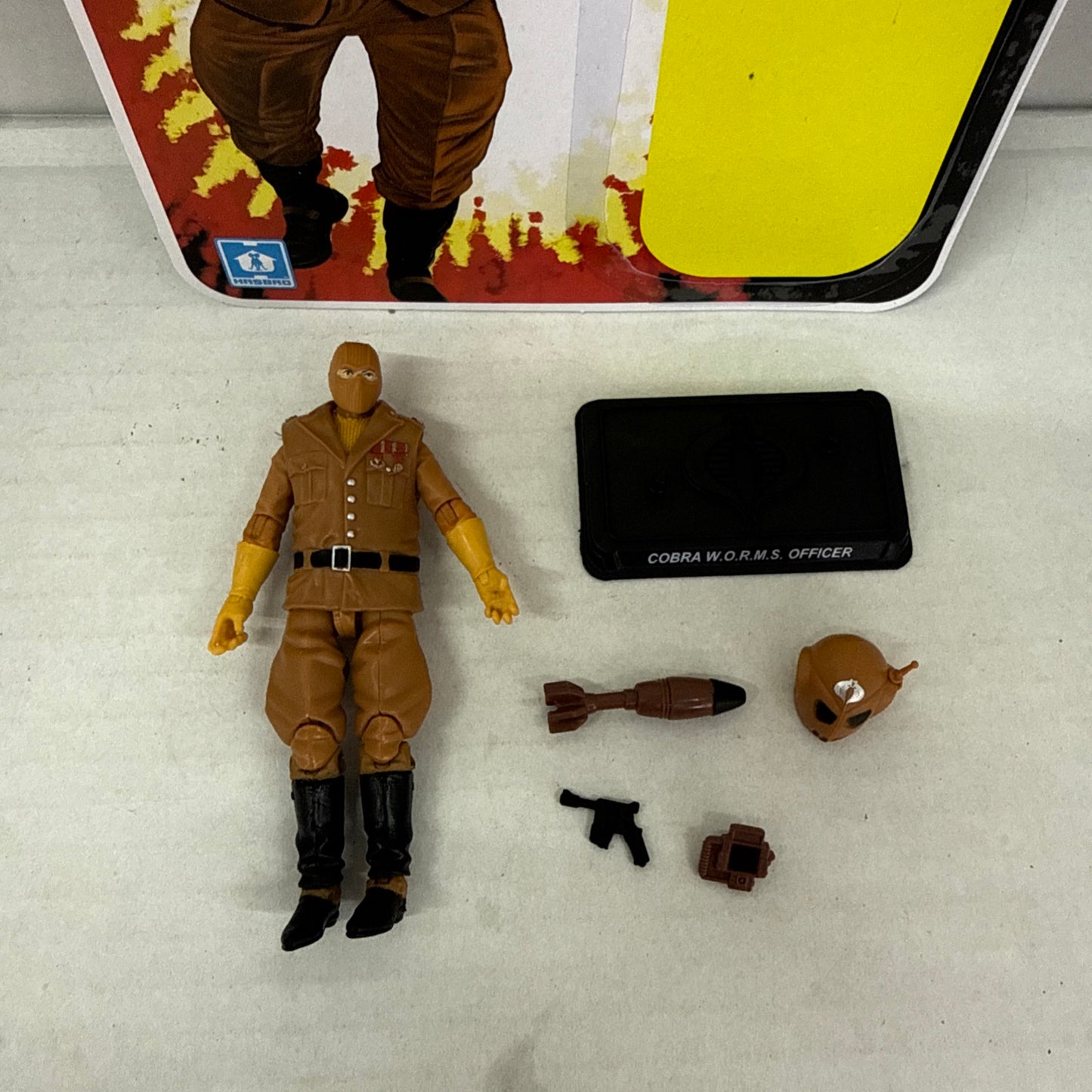 GI JOE ~ WORMS ~ MAGGOT DRIVER W.O.R.M.S. ~ MOC MOSC ~ FSS 6.0 COLLECTORS CLUB