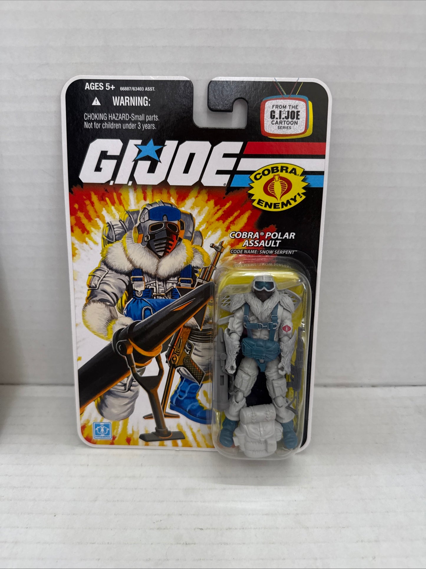 Hasbro GI Joe Cobra Polar Assault "Snow Serpent" Action Figure