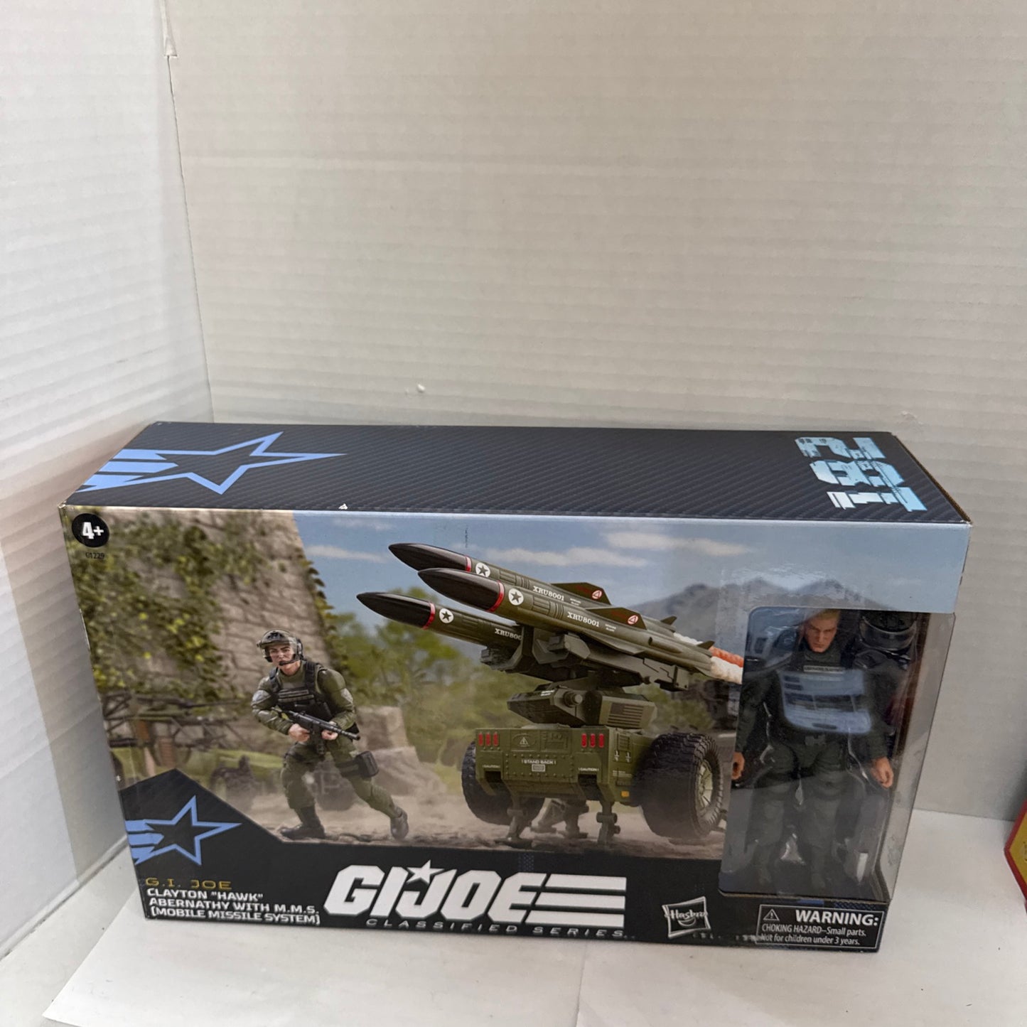 G.I. Joe Classified General Hawk with MMS Mobile Missile System New Sealed