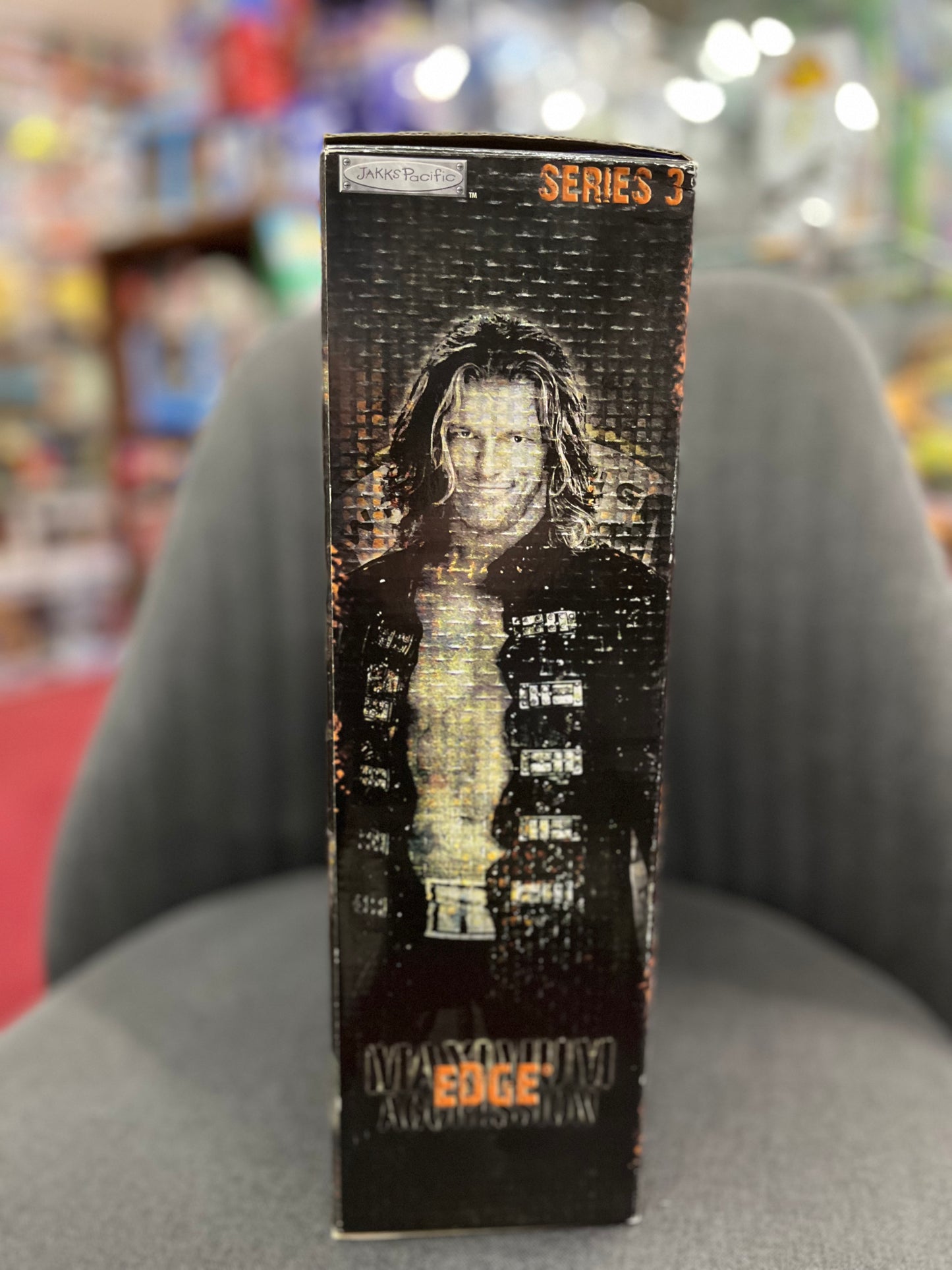 Toy Figure JAKKS WWE Maximum Aggression Series 3 Edge with Box