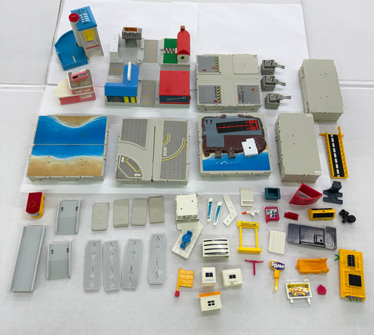 Mixed Lot Of Vintage 1980’s Galoob Micro Machines Play Set Accessories