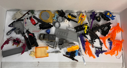 Transformers & KO Random Parts & Figures Lot