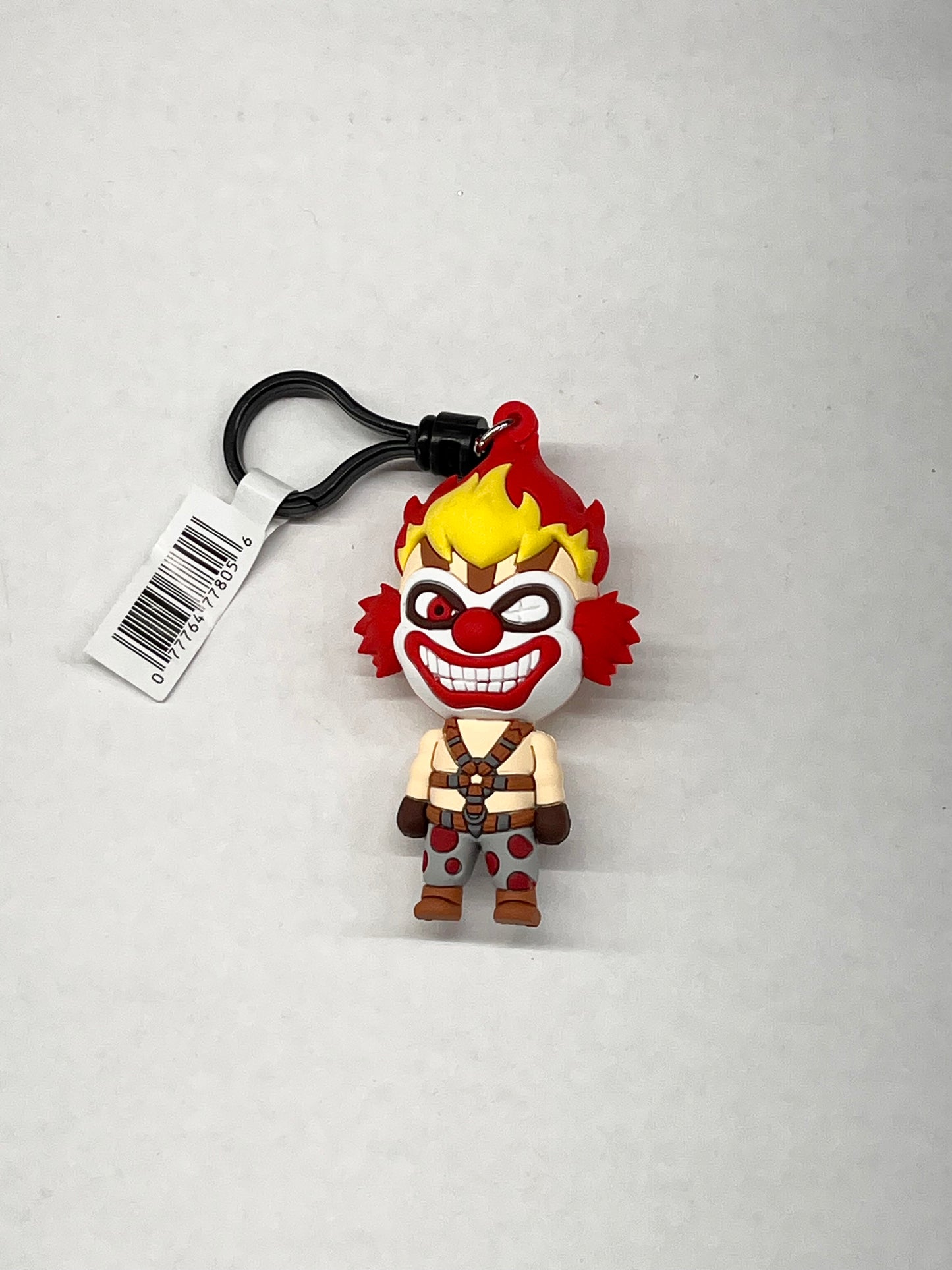 Twisted Metal - Sweet Tooth Character - Playstation Figural Bag Clip Series 1