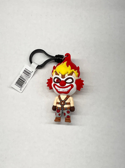 Twisted Metal - Sweet Tooth Character - Playstation Figural Bag Clip Series 1