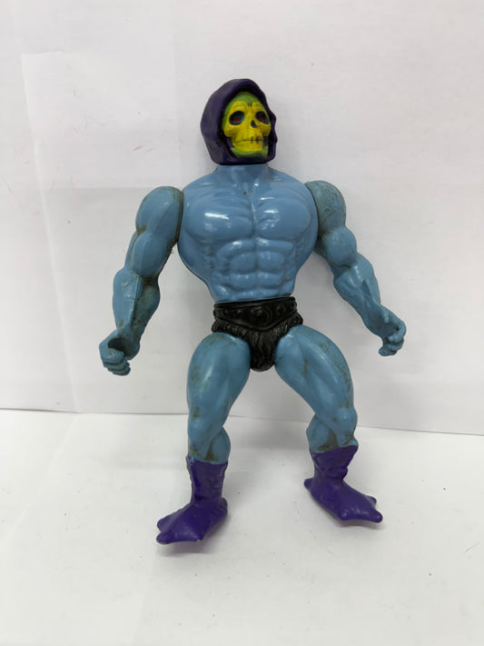 VTG 1981 HE-MAN Masters Of The Universe MOTU Skeletor Action Figure Soft Head #2