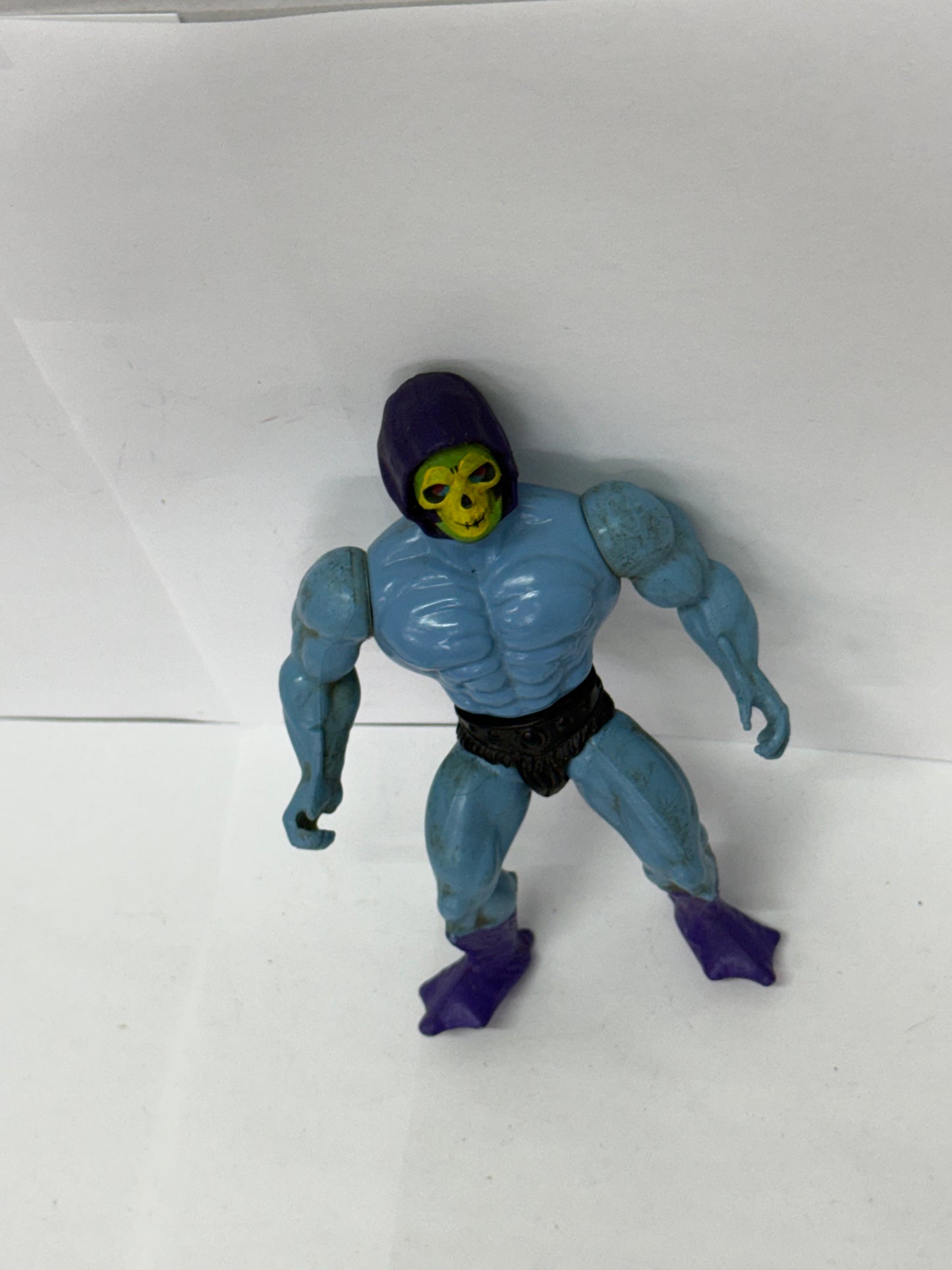 VTG 1981 HE-MAN Masters Of The Universe MOTU Skeletor Action Figure Soft Head #2