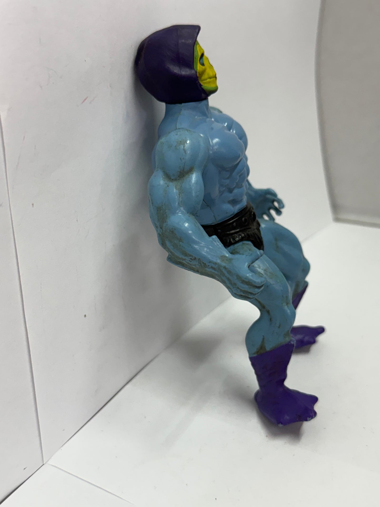VTG 1981 HE-MAN Masters Of The Universe MOTU Skeletor Action Figure Soft Head #2