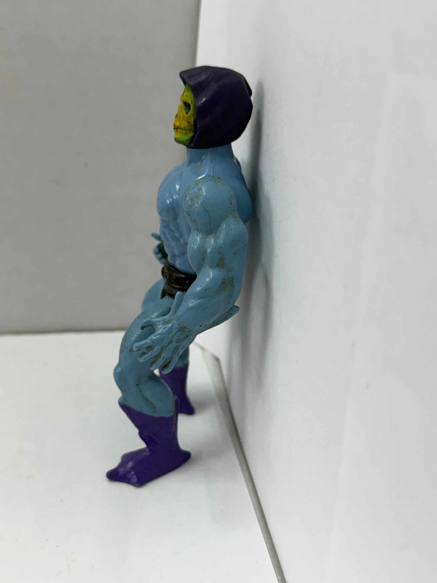 VTG 1981 HE-MAN Masters Of The Universe MOTU Skeletor Action Figure Soft Head #2