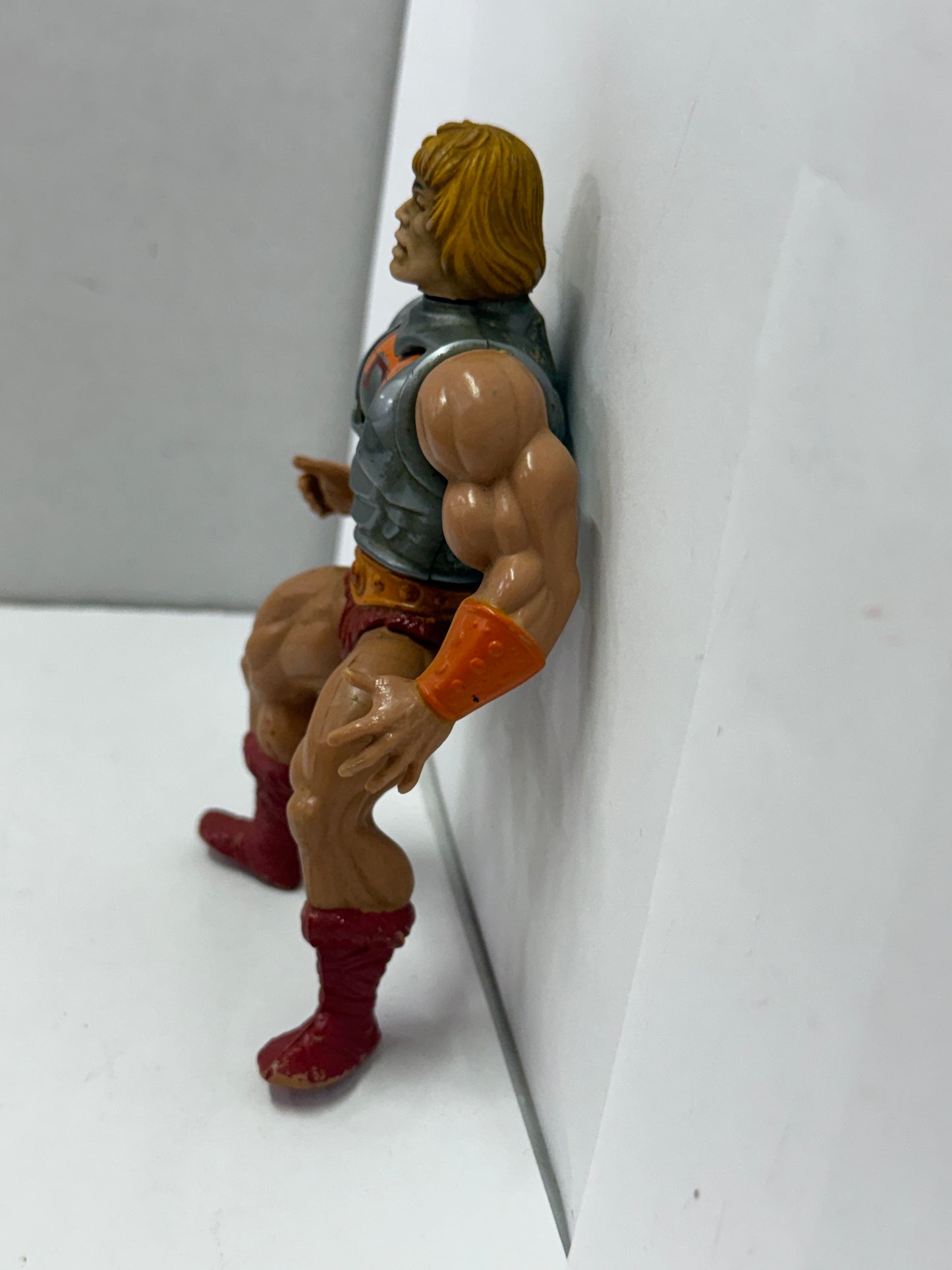 Vintage Battle Armor He-man Masters Of The Universe Motu Figure Complete Mexico