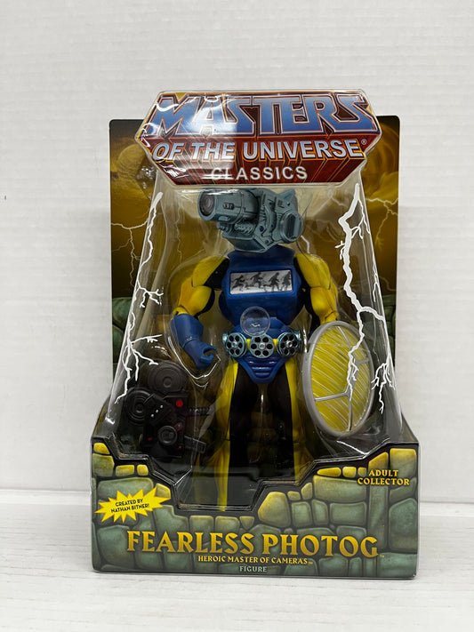 Masters of the Universe Classics Fearless Photog Figure MOTU Mattel