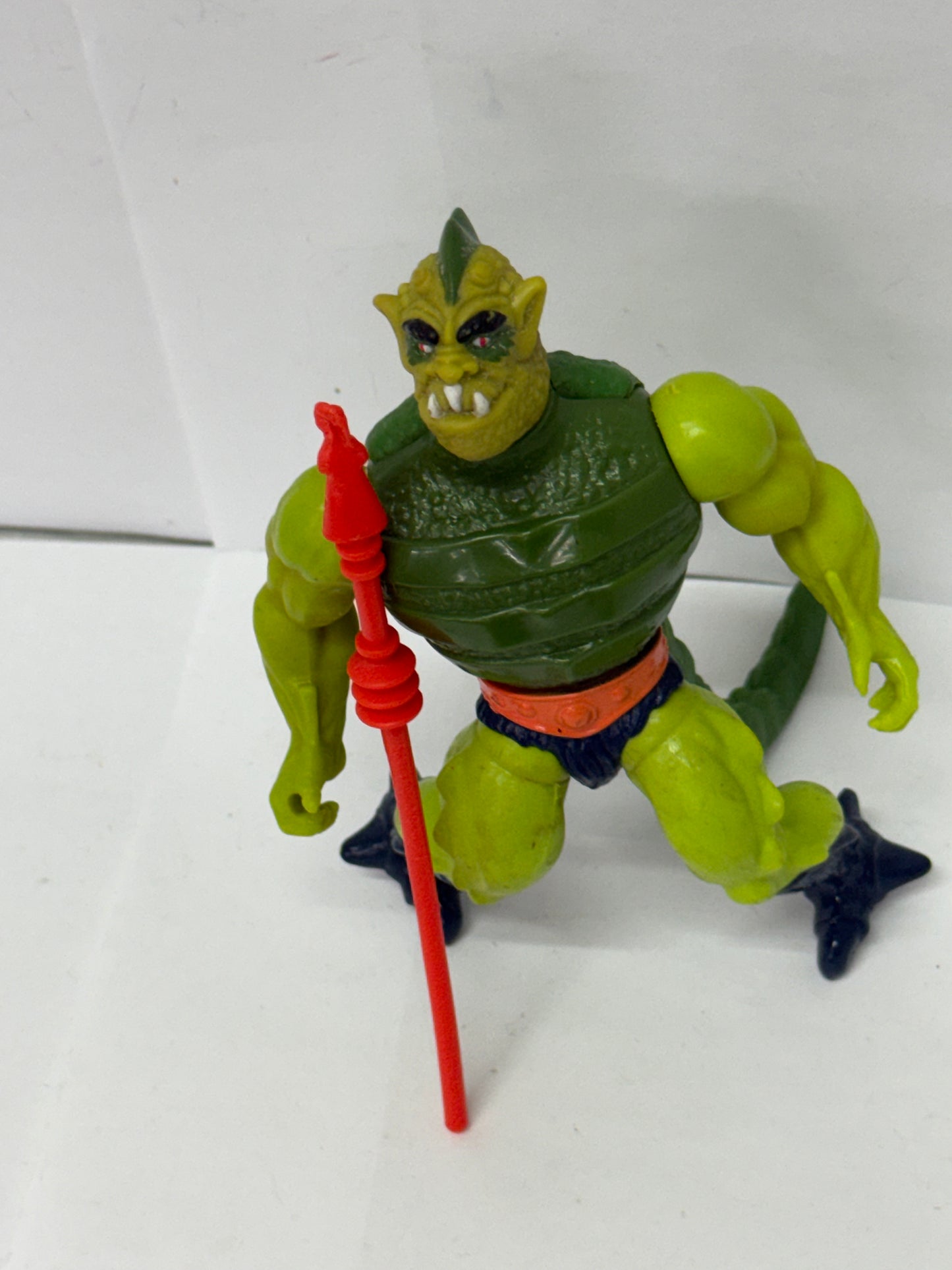 Vintage 1983 He-Man: Masters Of The Universe Whiplash 100% Complete w/Spear #6