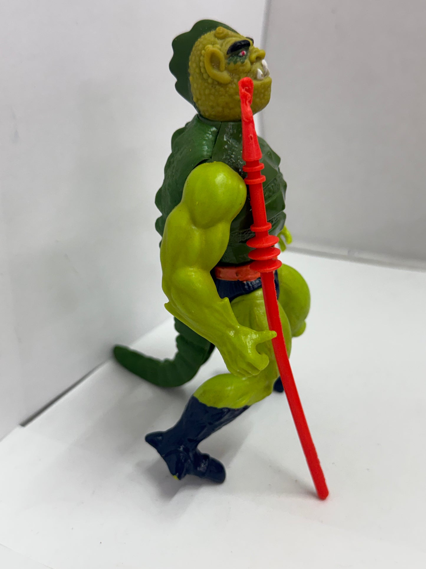 Vintage 1983 He-Man: Masters Of The Universe Whiplash 100% Complete w/Spear #6