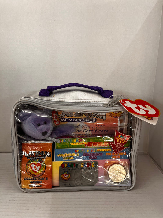Ty Beanie Baby BBOC PLATINUM OFFICIAL Club Membership Kit