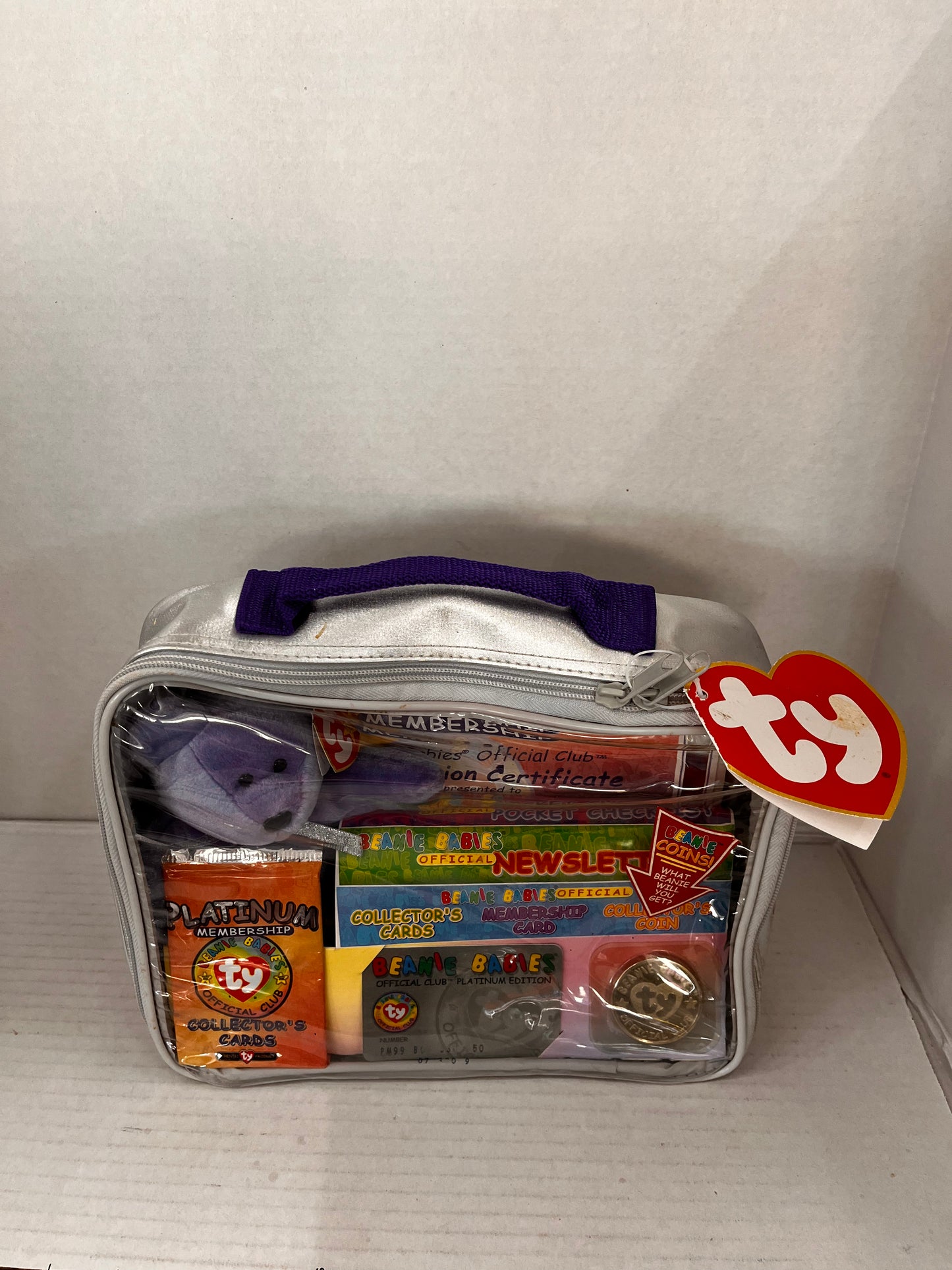 Ty Beanie Baby BBOC PLATINUM OFFICIAL Club Membership Kit