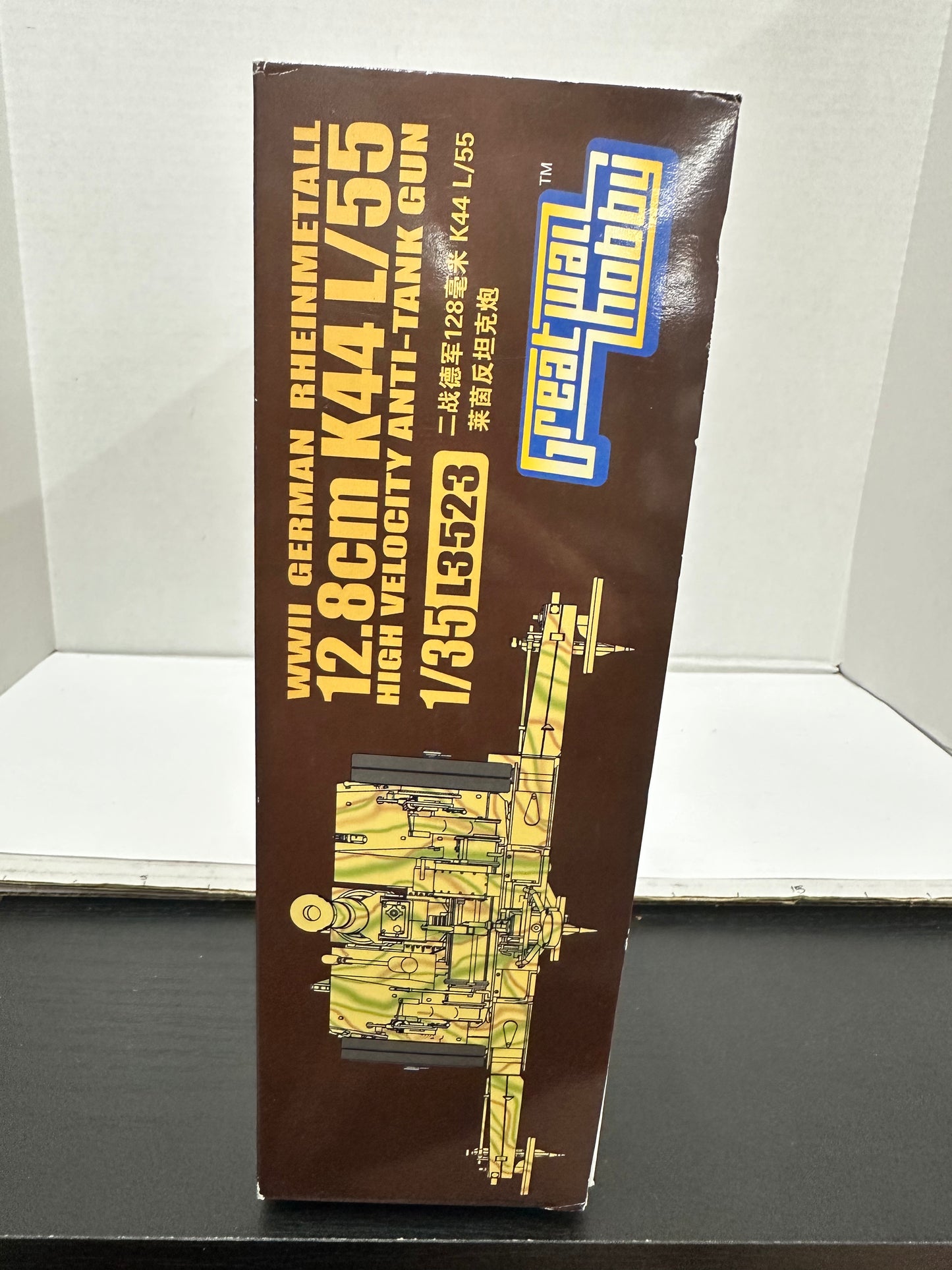 Great Wall Hobby 1/35Rheinmetall 12.8cm K44 L/55 Anti-tank Gun Plastic Model Kit