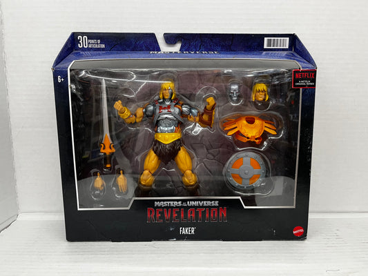 Masters Of The Universe Revelation Faker He-Man Netflix Masterverse MOTU