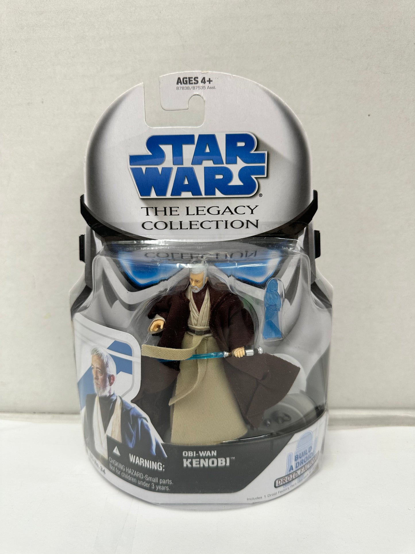 2008 Hasbro Star Wars The Legacy Collection Obi-Wan Kenobi 3.75" Action Figure